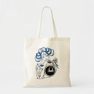 Bolsa Tote Lady Deco de Arte da Libra