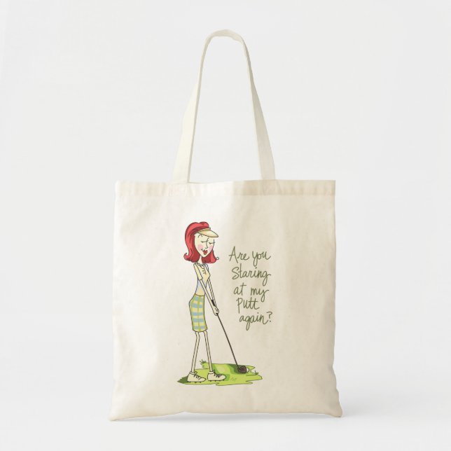 Bolsa Tote Lady Golfer (Frente)