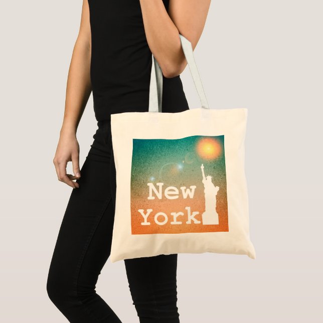 Bolsa Tote Lady Liberty - Nova York (Frente (produto))