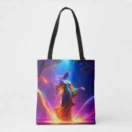 Bolsa Tote Lady Liberty Strikes for Freedom Democracy USA