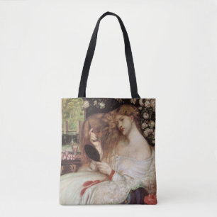 Bolsa Tote Lady Lilith por Rossetti, Retrato Vitoriano Antigo