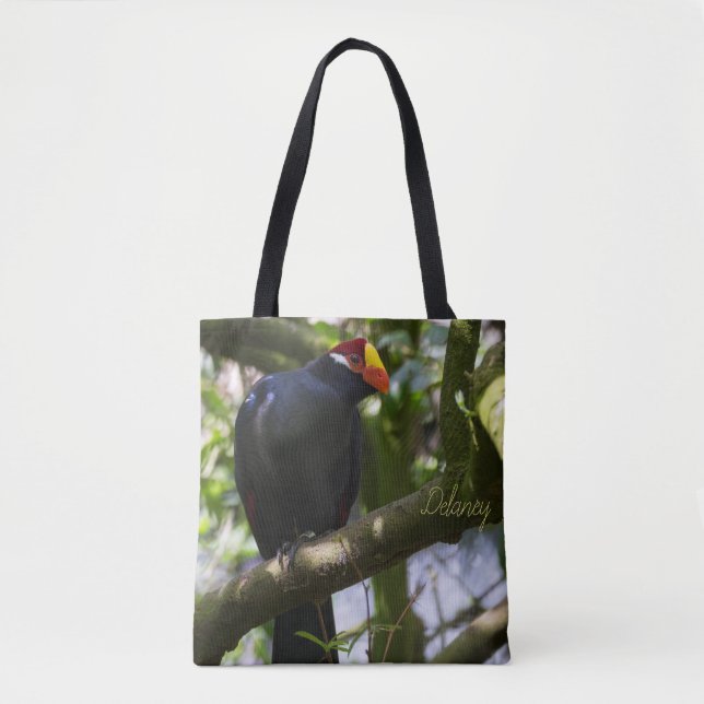Bolsa Tote Lady Ross's Turaco (Frente)