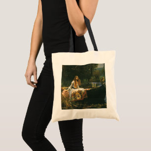 Bolsa Tote Lady Shalott On Boat por John William Waterhouse