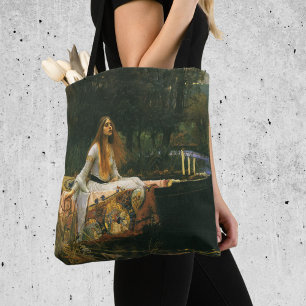 Bolsa Tote Lady Shalott On Boat por John William Waterhouse