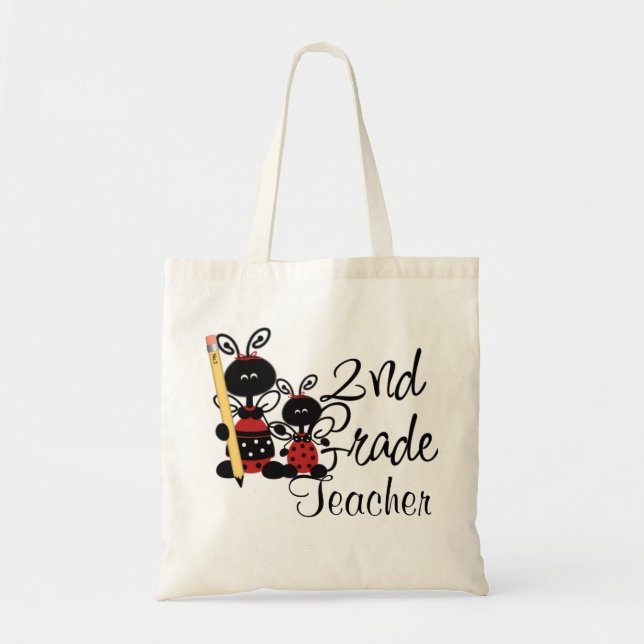 Bolsa Tote Ladybug 2º ano do professor Tote Bag (Frente)