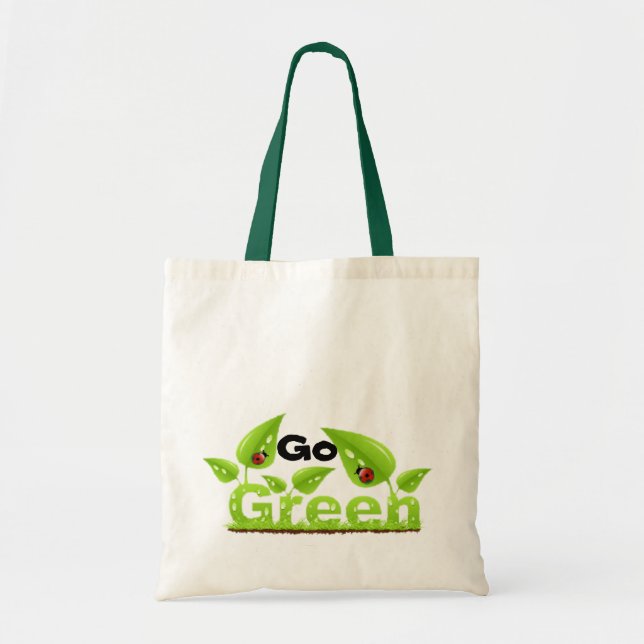 Bolsa Tote Ladybug Go Green (Frente)