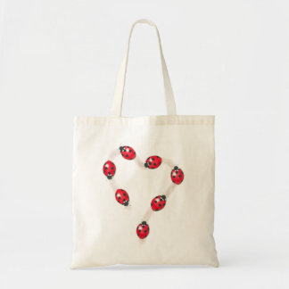 Bolsa Tote Ladybug Heart Bag