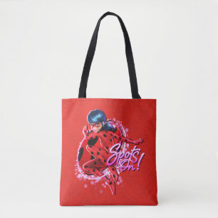 Bolsa Tote Ladybug Miraculoso   Pontos No Gráfico
