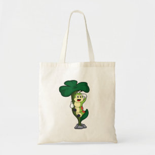 Bolsa Tote Lagarta com Folha