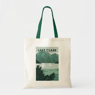 Bolsa Tote Lago Clark National Park Alaska Vintage