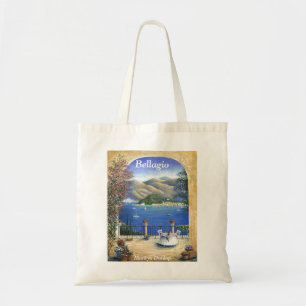 Bolsa Tote Lago Como Belliago do terraço