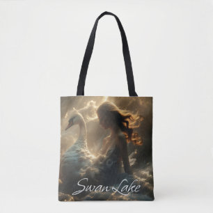 BOLSA TOTE LAGO DOS CISNES - BALLET E DANÇA -