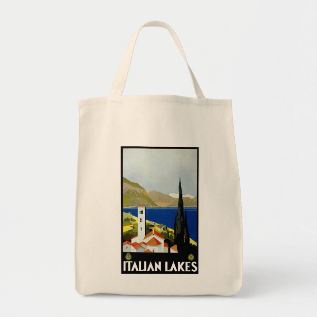 Bolsa Tote Lagos italianos (Frente)