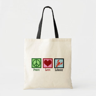 Bolsa Tote Lagosta de Amor pela Paz