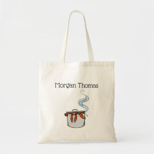 Bolsa Tote Lagosta engraçada em um Pote
