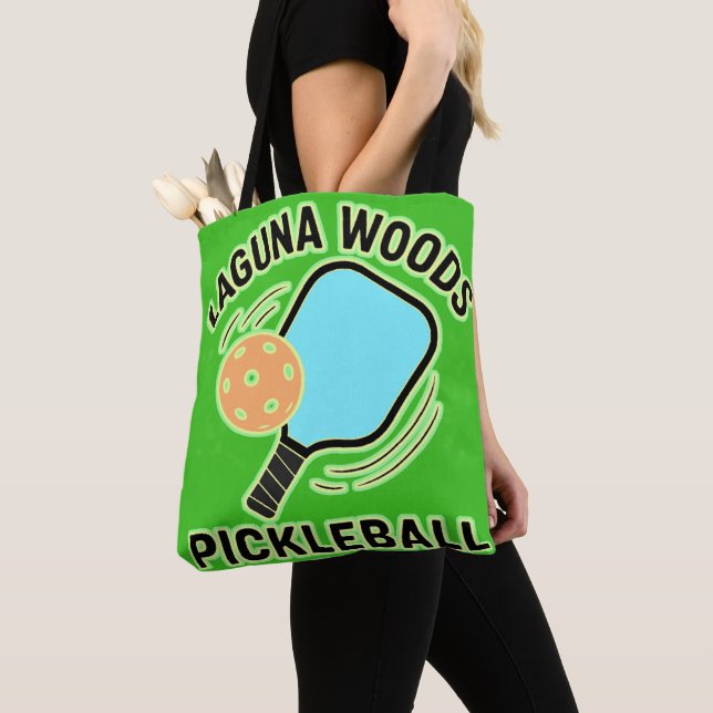 Bolsa Tote Laguna Woods Pickleball (Close Up)