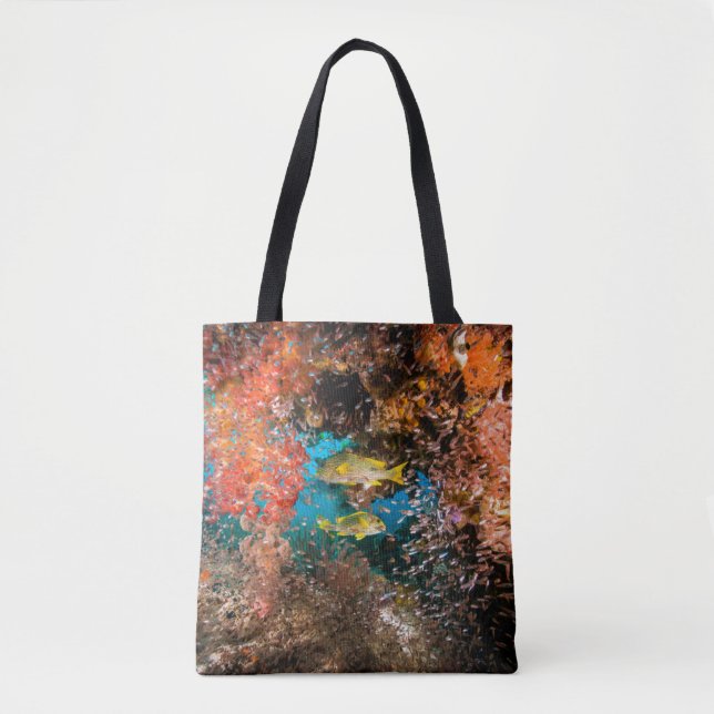 Bolsa Tote Laja Ampat 6 subaquáticos (Frente)