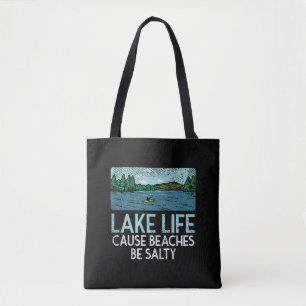Bolsa Tote Lake Life Salty Beaches
