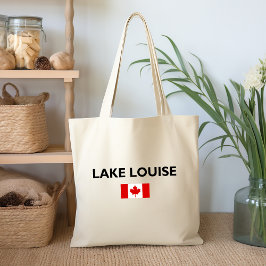 Bolsa Tote Lake Louise Canada Flag Light-Color