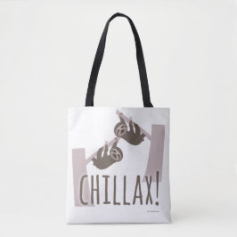 Bolsa Tote Lama de Relaxamento de Chillax