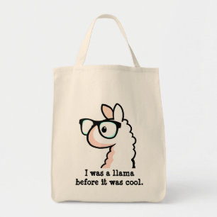 Bolsa Tote Lama do hipster