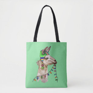 Bolsa Tote lama engraçado