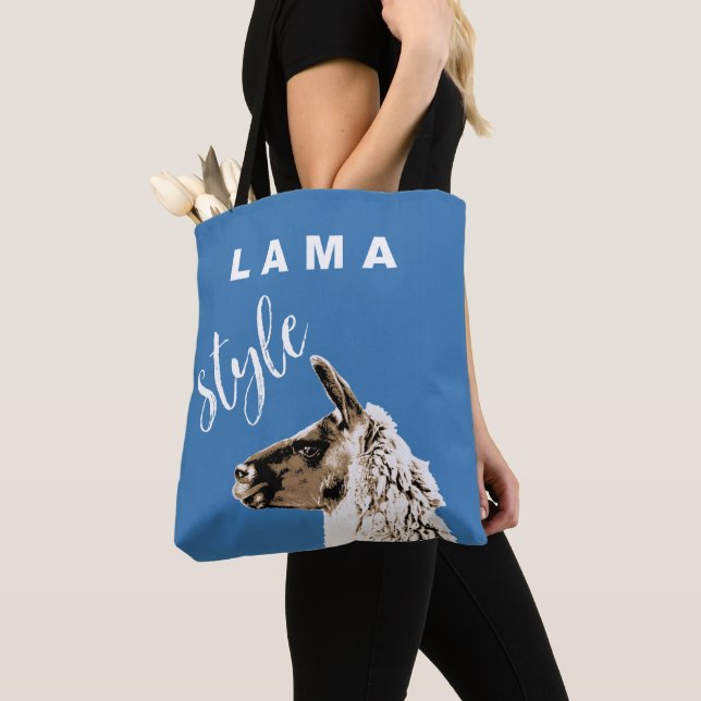 Bolsa Tote Lama Style (Close Up)