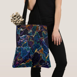 Bolsa Tote Lamas De Óleo 