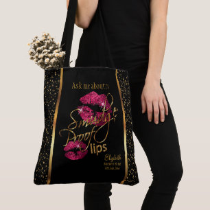 Bolsa Tote Lamas Prova 💋 Lipsense - Rosa