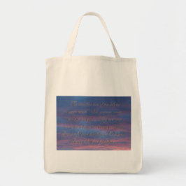 Bolsa Tote Lamentações 3:22 O amor firme do Senhor