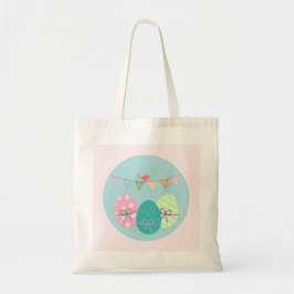 Bolsa Tote Lâmpada de Lavanda de Springtime de Ovos de Páscoa