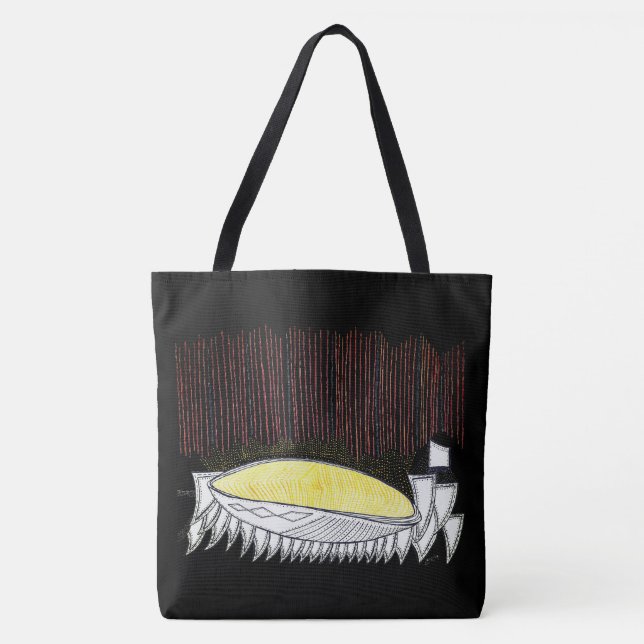 Bolsa Tote Lâmpada do óleo de foca (Frente)