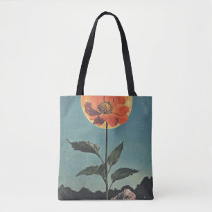 Bolsa Tote Lâmpada Laranja Luz - Charme de Boho Vintage (2)
