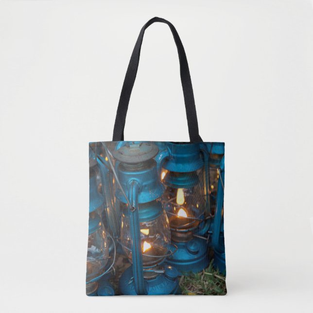 Bolsa Tote Lâmpadas de Querosene | Ol Pejeta Bush Camp (Frente)
