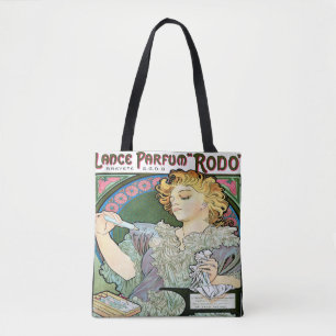 Bolsa Tote Lança 1896 de Alfons Mucha Parfum Rodo