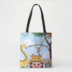 Bolsa Tote Lançamento de Livro Capa Promocional do Livro do
