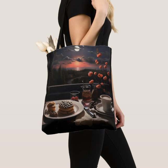 Bolsa Tote Lanche da Meia-Noite (Close Up)
