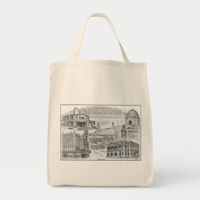 Bolsa Tote Landmarks Históricos de Canton Ohio (Frente)