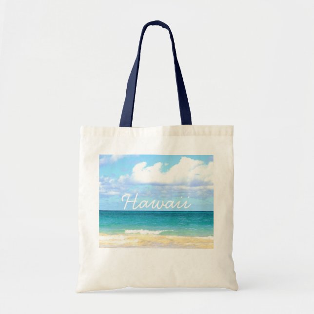 Bolsa Tote lani kai Beach no Havaí (Frente)