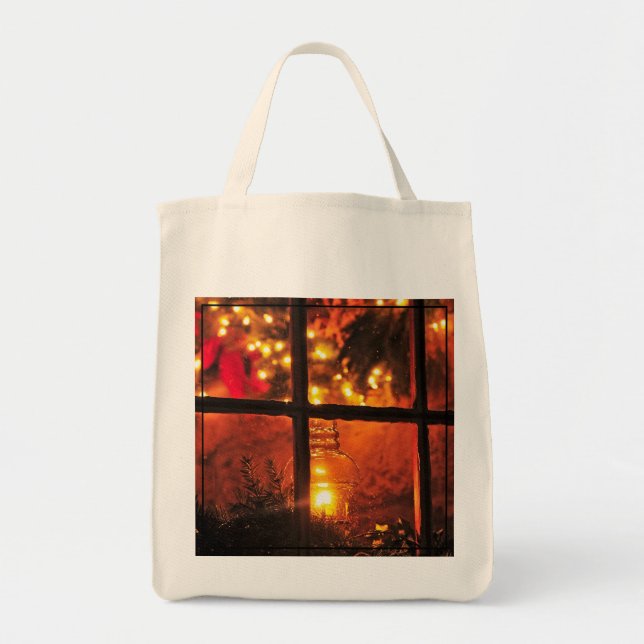 Bolsa Tote Lanterna na noite (Frente)