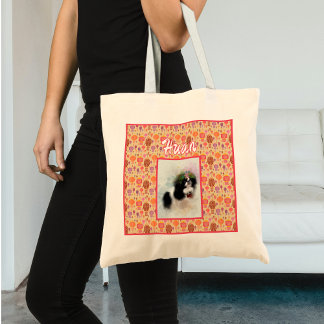 Bolsa Tote Lanternas Chinesas Coloridas