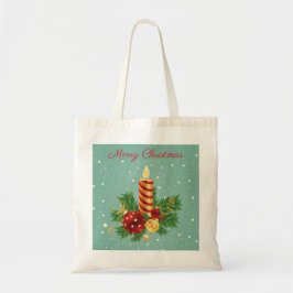 Bolsa Tote Lanternas Velas E Grelhas - Feliz Natal