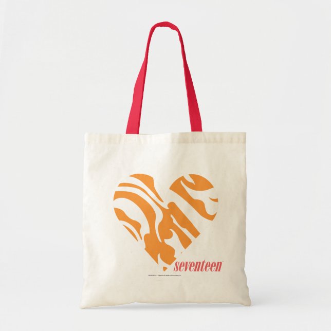 Bolsa Tote Laranja 2 da zebra (Frente)