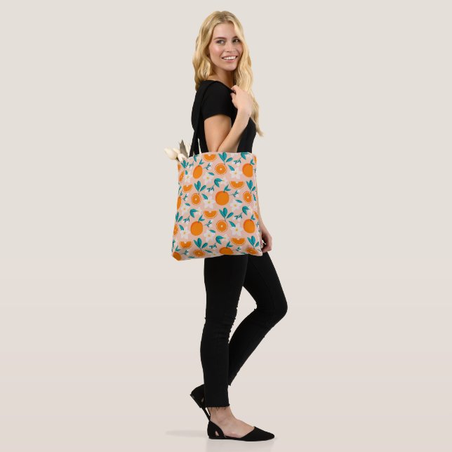 Bolsa Tote Laranja cítrica (No(a) Modelo)