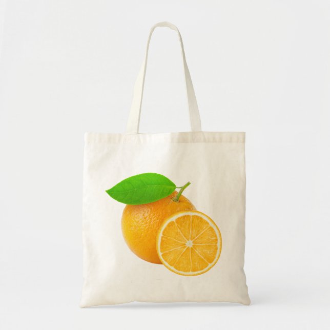 Bolsa Tote Laranja fresca (Frente)