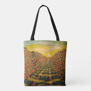 Bolsa Tote Laranjas de Valência Pintura de Alfred Fox