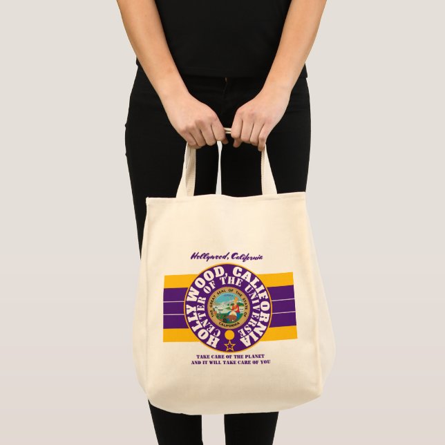 BOLSA TOTE LARRYSTOTES HOLLYWOOD, CA3 (COU) (Frente (produto))