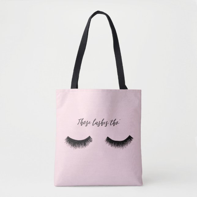 Bolsa Tote Lash Chat - Aquelas Lashes (Frente)