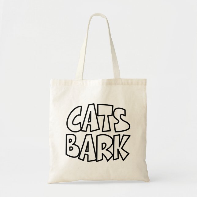 Bolsa Tote Latido de gatos (Frente)