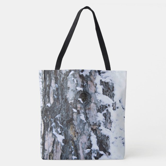 Bolsa Tote Latido na neve (Frente)